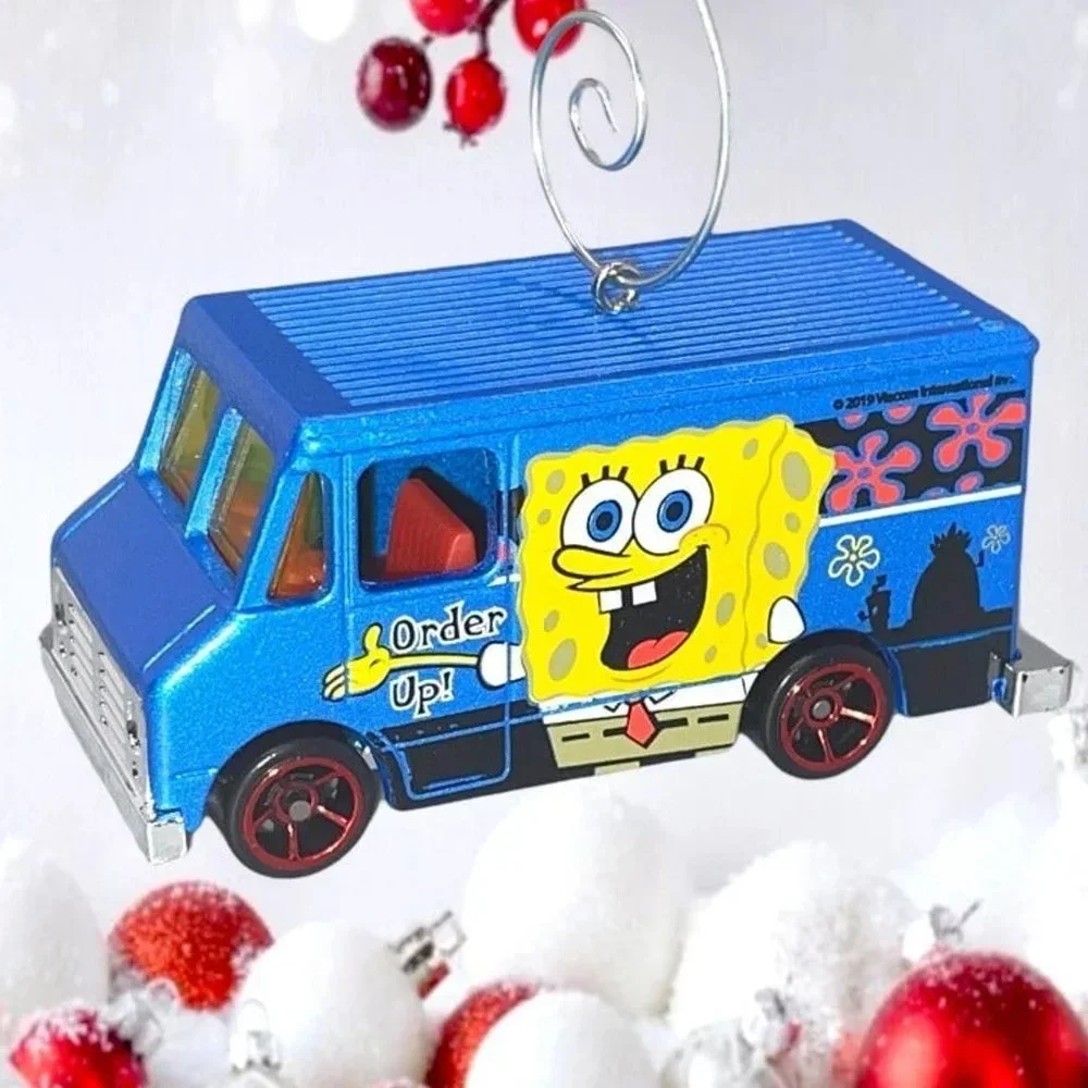 SpongeBob SquarePants Van Truck Car Combat Medic 1/64 Christmas‎ Tree Ornament
